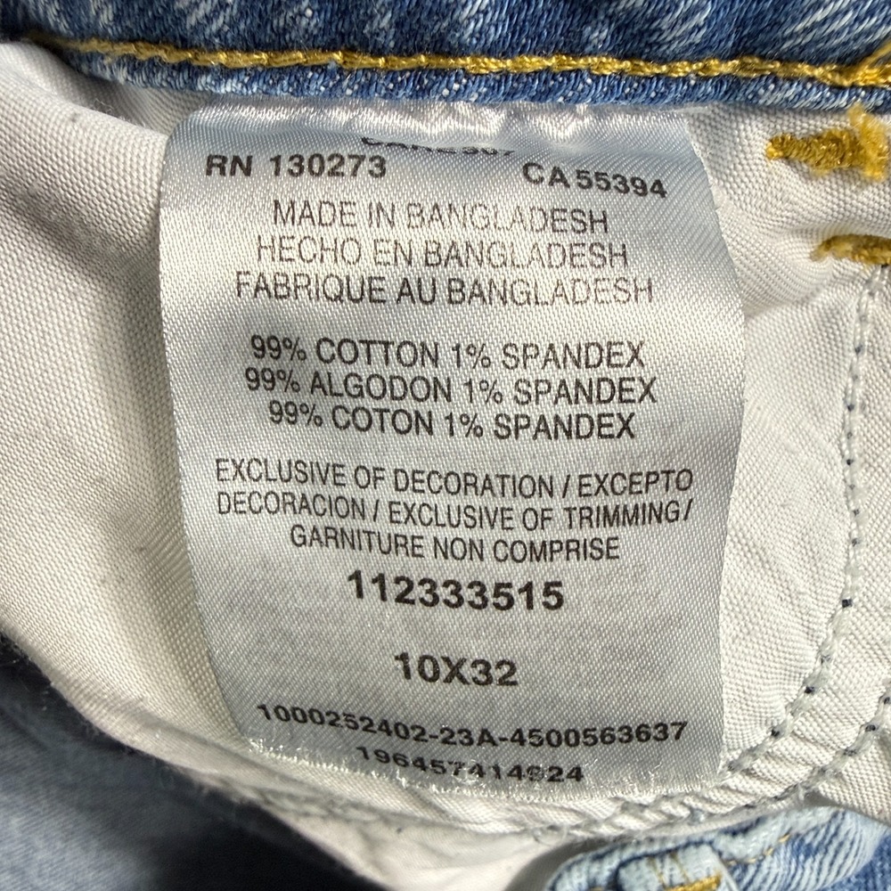 Wrangler High Rise Bold Boot Jeans Womens 10x32 Bootcut Stretch Distressed - Picture 6 of 14